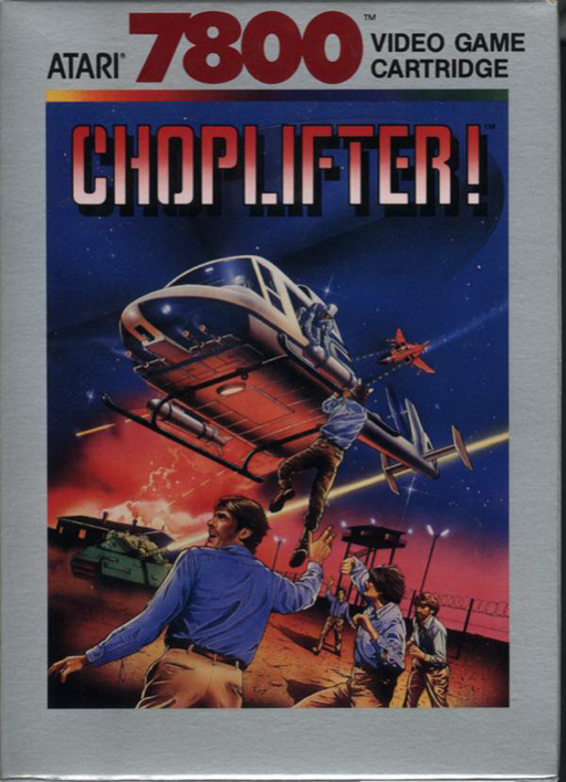 Choplifter! (Europe) 7800 Game Cover